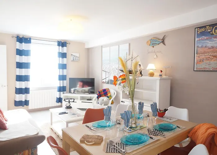 Le 33 Cour Normande - Appartement 2 Chambres - 2 A 4 Personnes - Coeur Cabourg